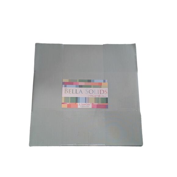 Home town Sky Jr Layer Cake by Bella Solids #9900-177 for Moda Fabrics 10 in - Picture 3 of 5